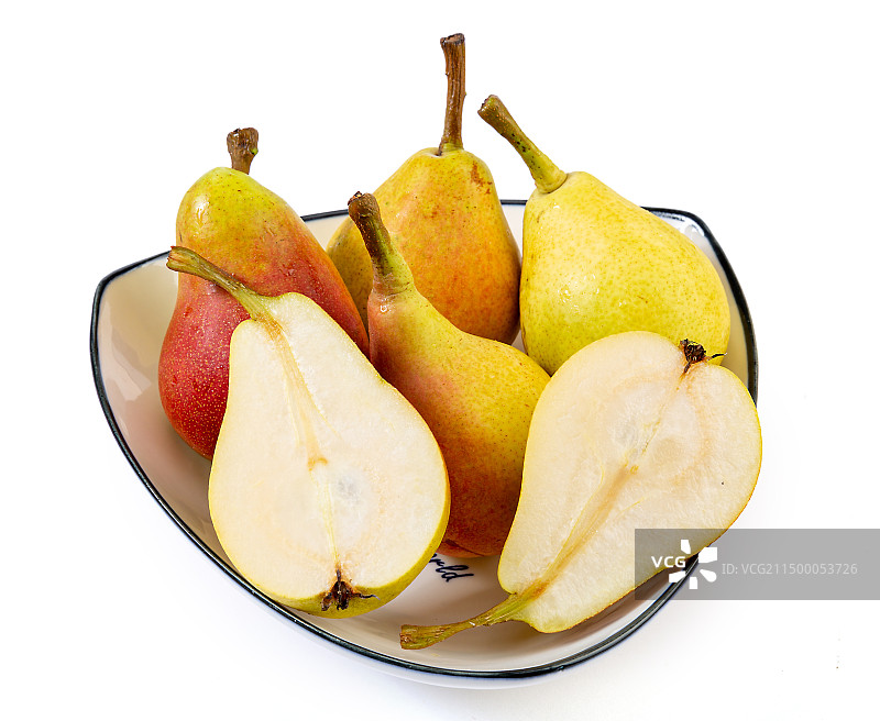 山东烟台软香太婆梨 老妈子梨 麻子梨 大头梨图片素材