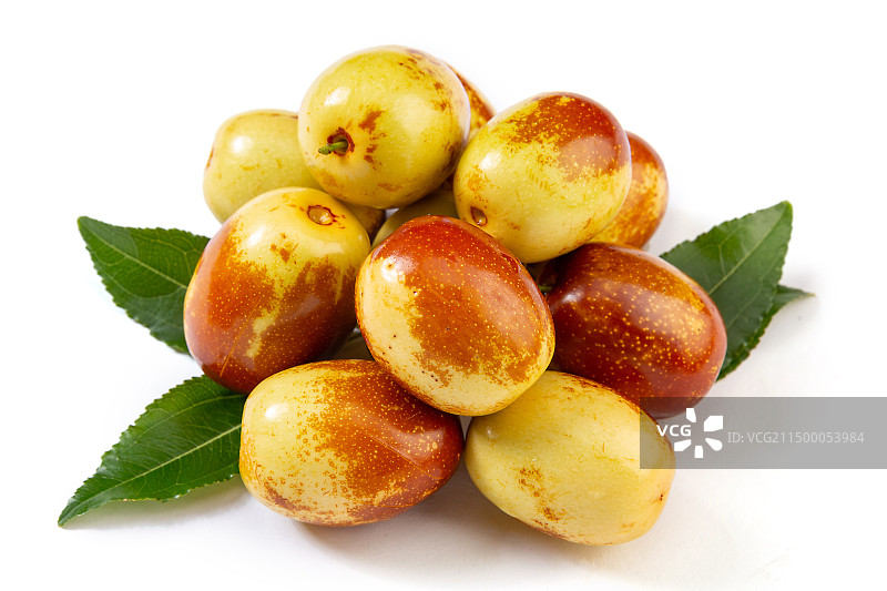 新鲜脆甜冬枣图片素材