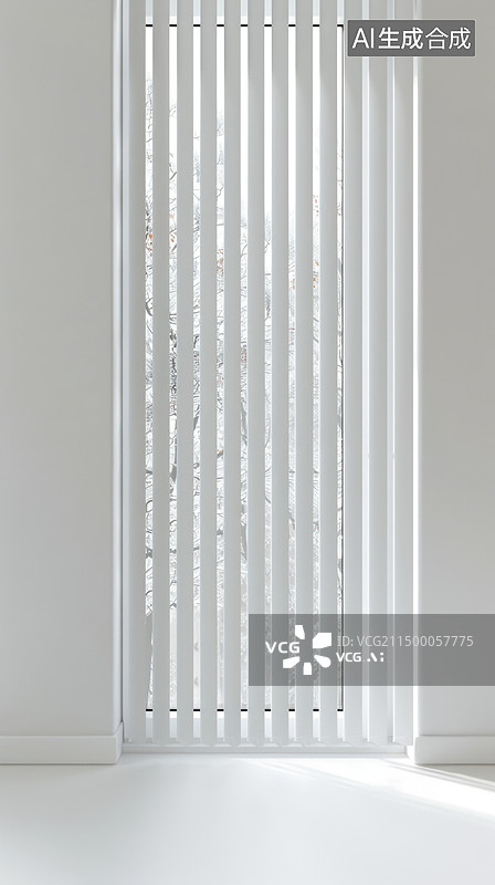 【AI数字艺术】白色干净的房间图片素材