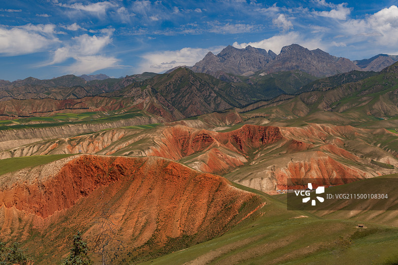 甘肃卓尔山图片素材