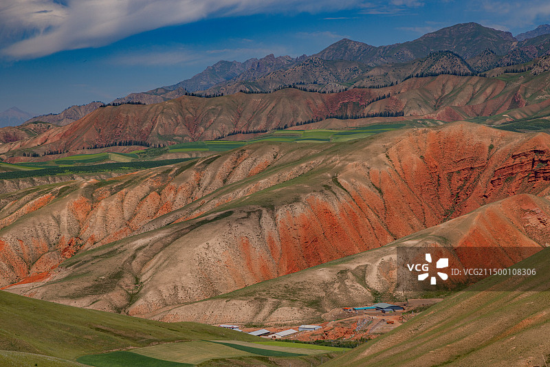 甘肃卓尔山图片素材