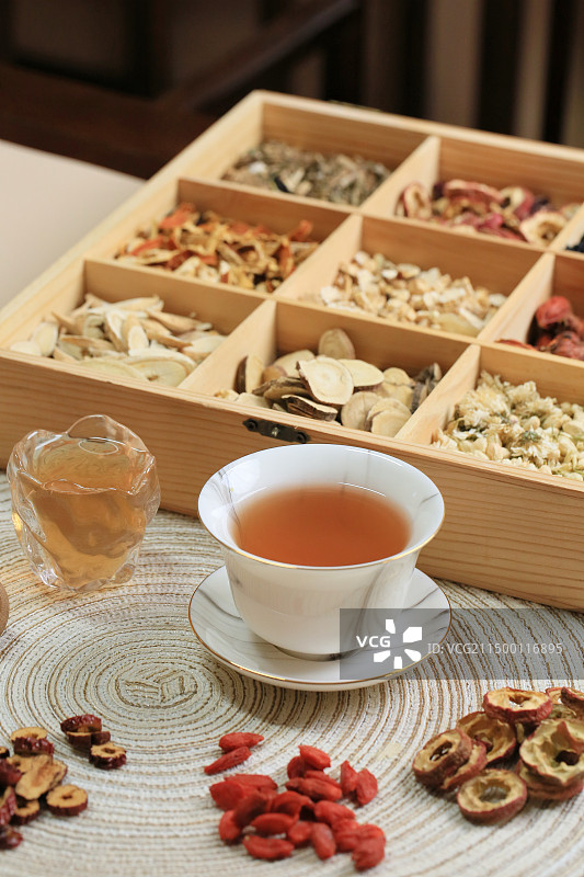 中药茶饮图片素材