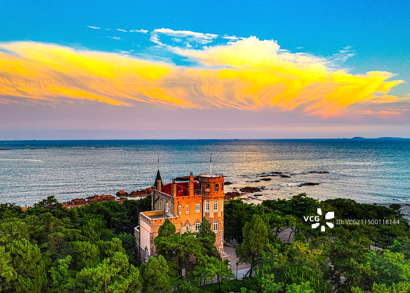青岛八大关风景区图片素材