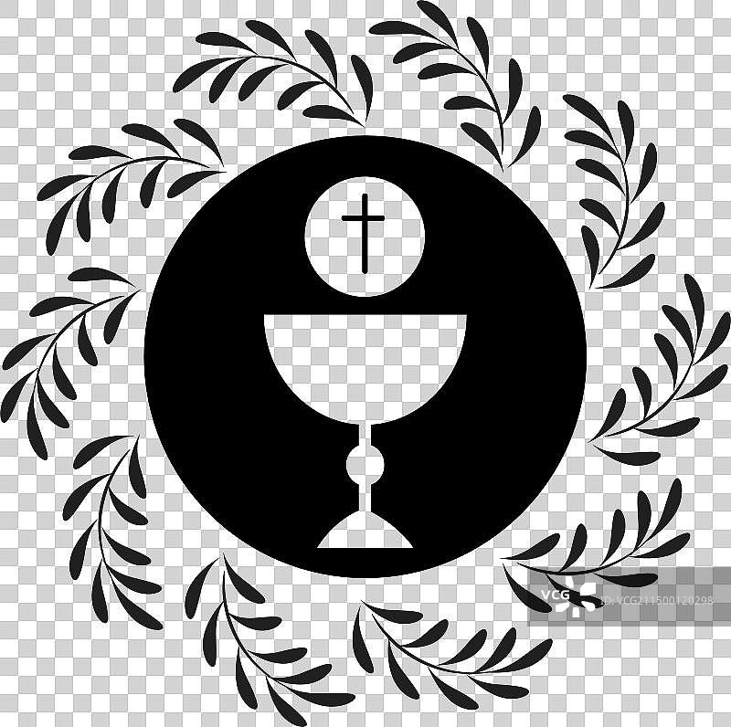 基督教艺术与符号印刷品图片素材