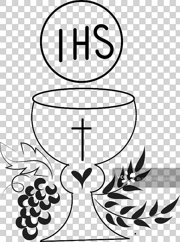 基督教艺术与符号印刷品图片素材