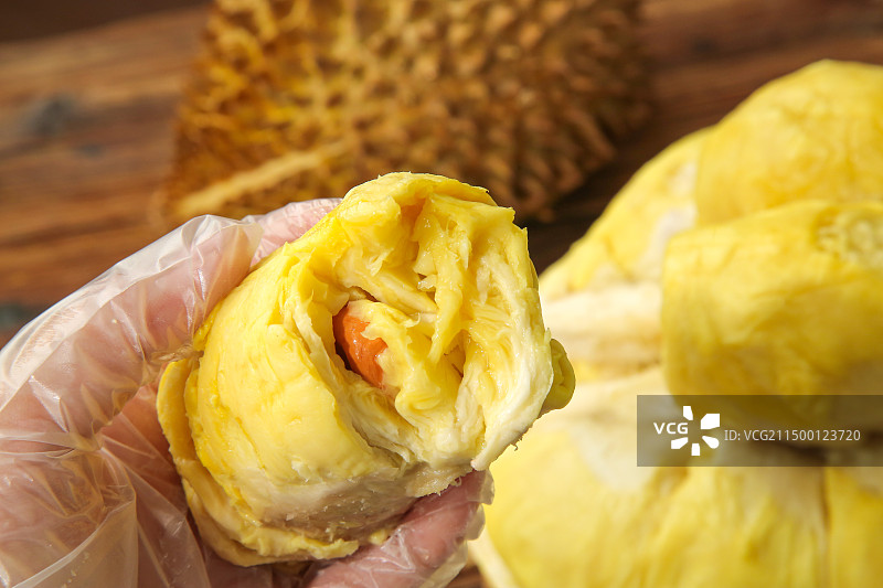 金枕头榴莲图片素材