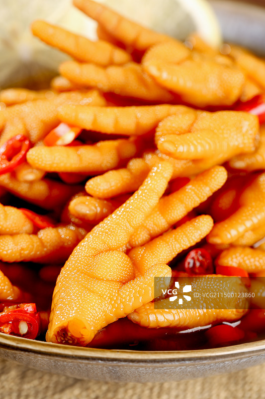 柠檬鸡爪 鸡爪图片素材