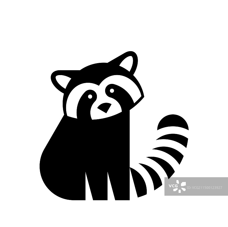 小熊猫标志图片素材