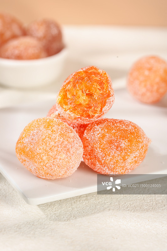 冰糖金桔干图片素材