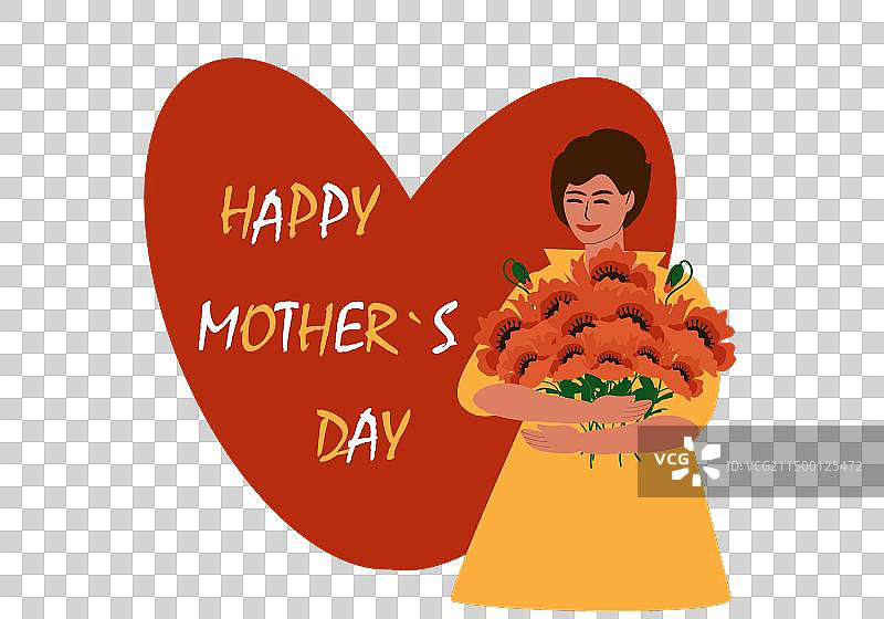 母亲节贺卡图片素材