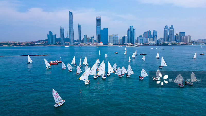 中国山东省青岛市城市风光图片素材