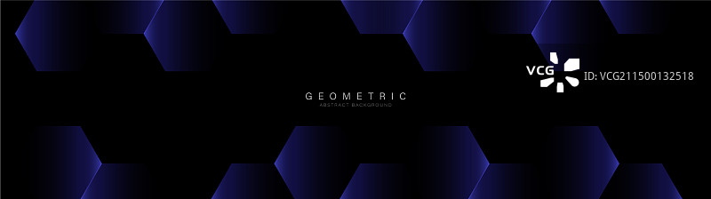 抽象蓝紫色六边形背景图片素材