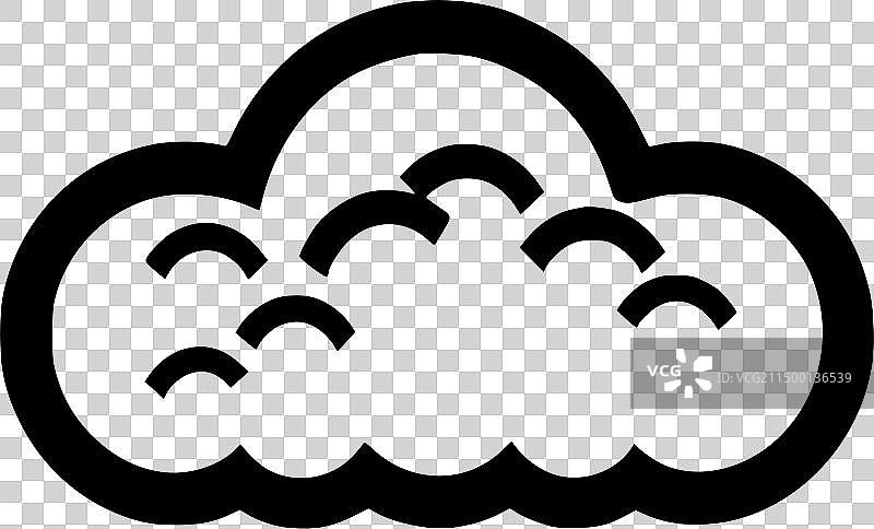 高品质云朵T恤logo图片素材