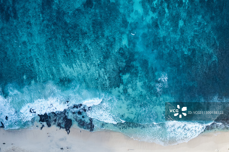 航拍 东南亚 印度尼西亚印度洋 巴厘岛蓝梦岛 风光风景图片素材