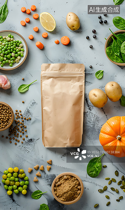 【AI数字艺术】3d绿色健康饮食海报图片素材