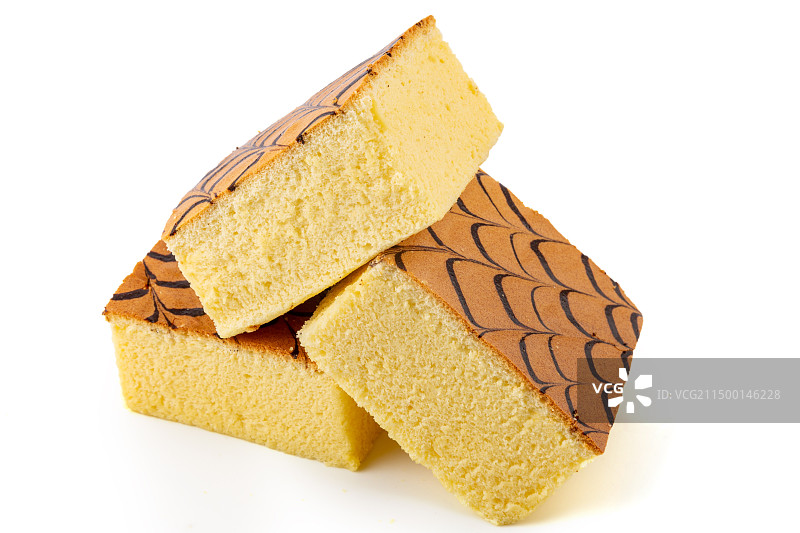 水浴拉花古早蛋糕图片素材