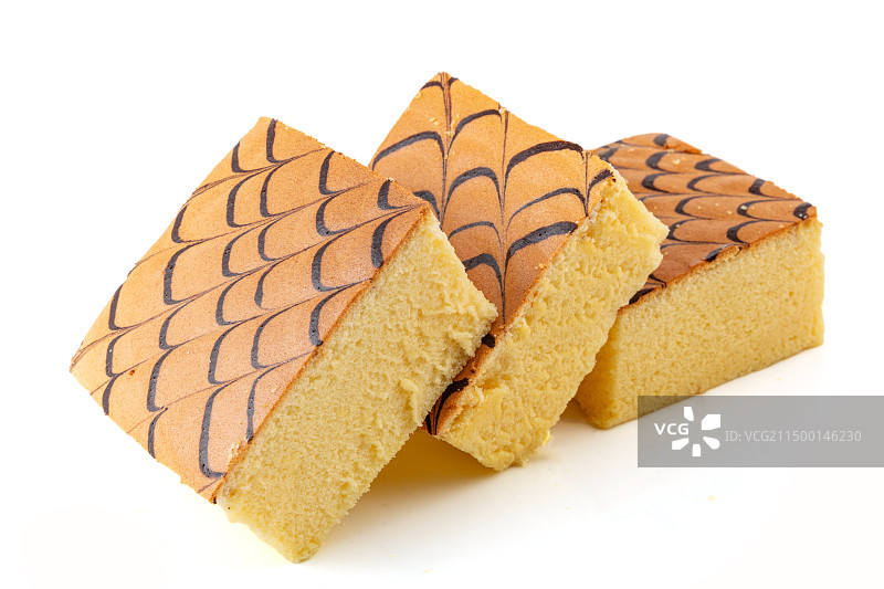 水浴拉花古早蛋糕图片素材