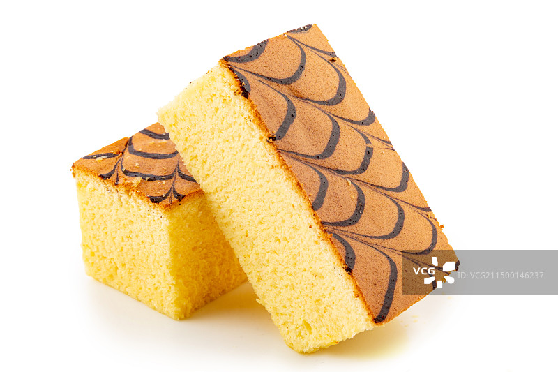 水浴拉花古早蛋糕图片素材