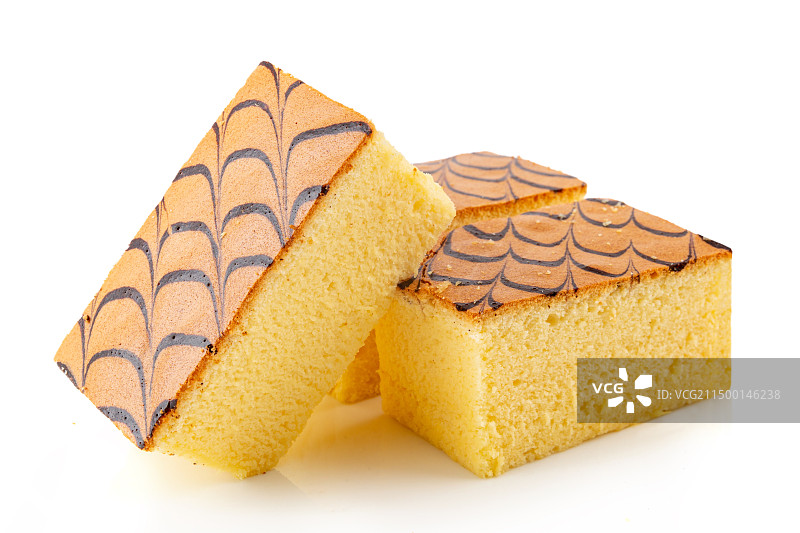 水浴拉花古早蛋糕图片素材