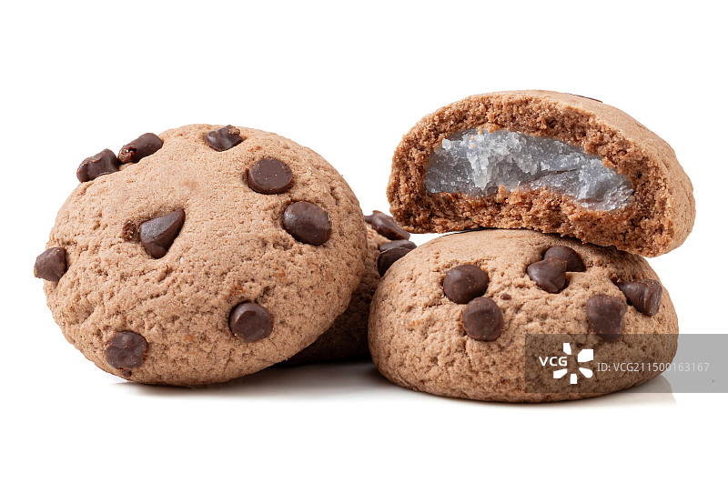 打糕巧克力曲奇饼干图片素材