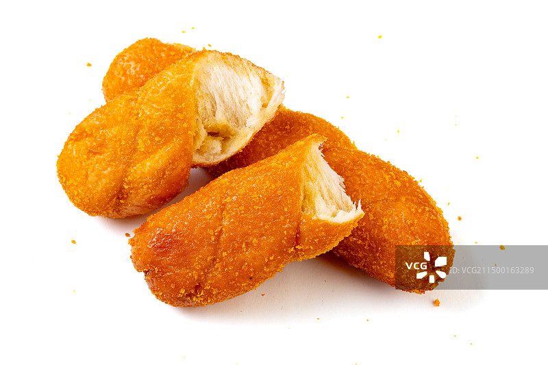 爆浆榴莲麻花图片素材