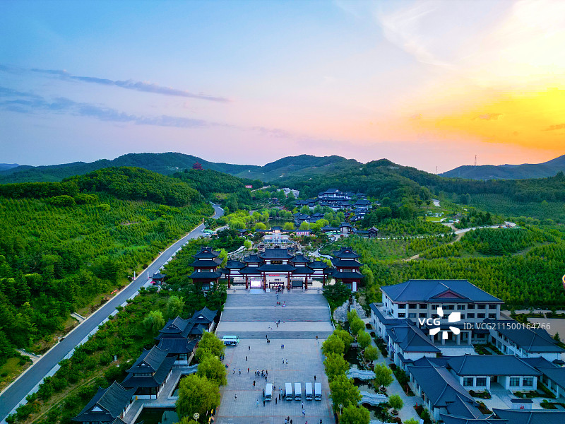 中国威海市华夏城图片素材