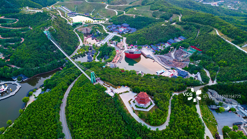 中国威海市华夏城图片素材