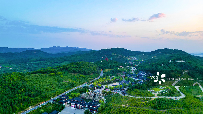 中国威海市华夏城图片素材