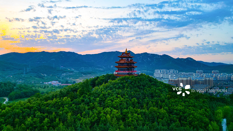 中国威海市华夏城图片素材