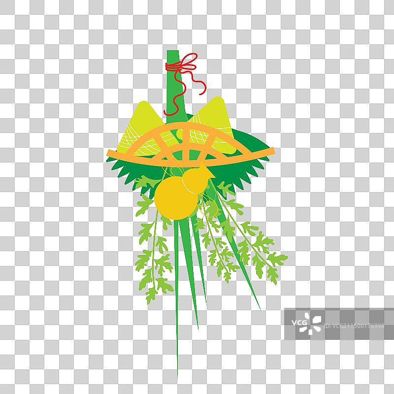 端午节艾草挂件元素图片素材