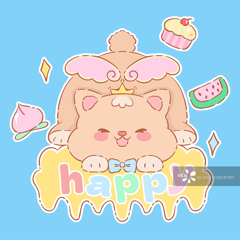 快乐小狗图片素材