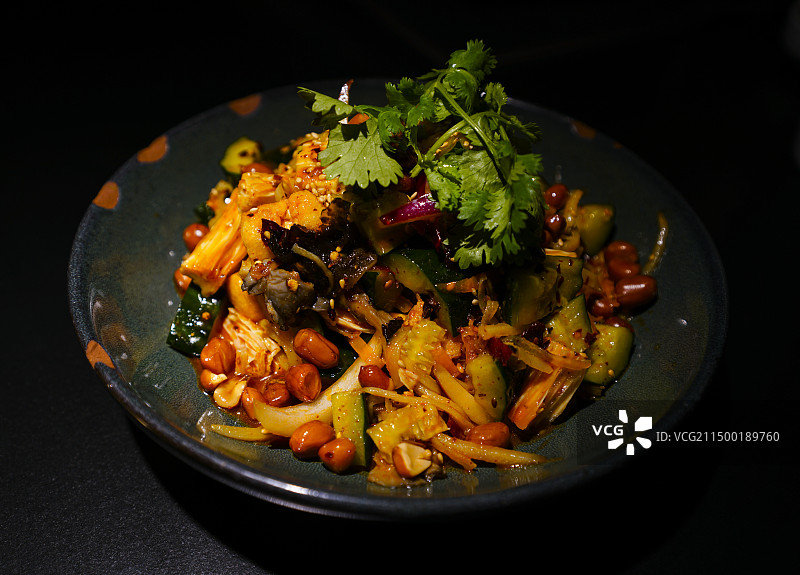 凉拌菜蔬菜图片素材