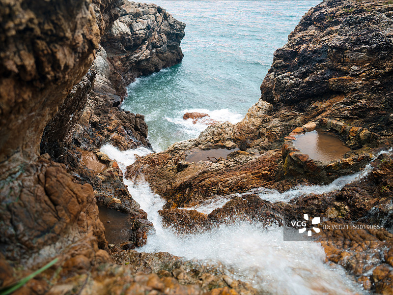 杨梅坑海岸图片素材