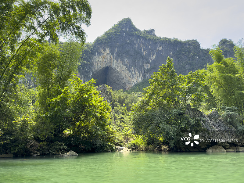罗甸县董当乡，大小井风景名胜区图片素材