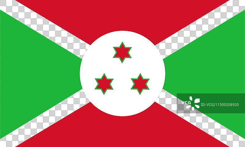 布隆迪国旗标志图片素材