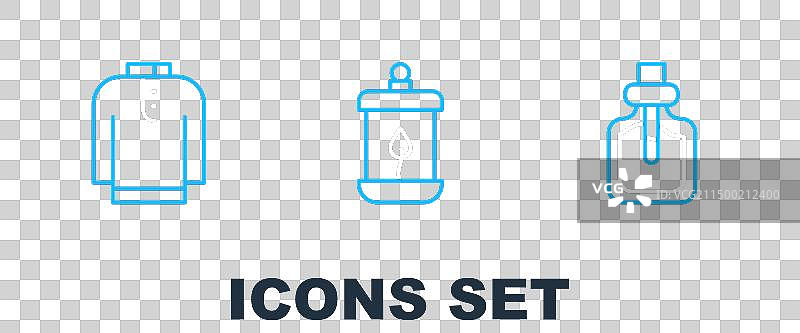 香水、衬衫与斋月节图片素材