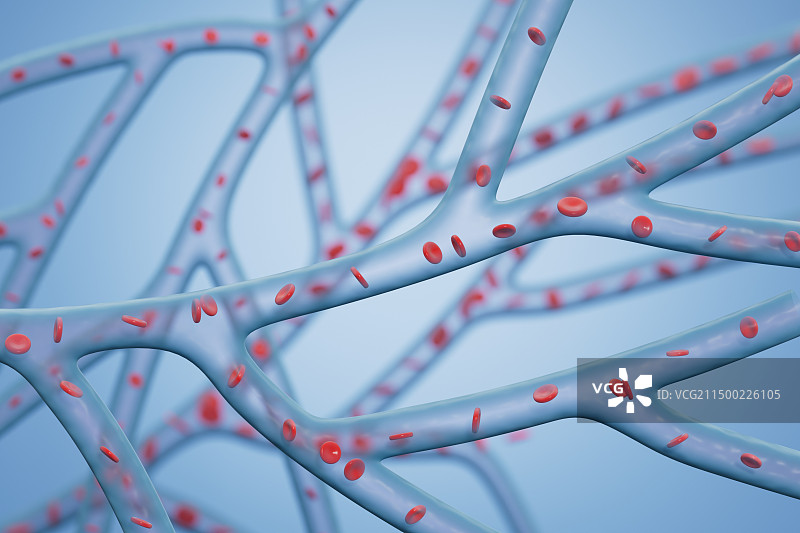 3D渲染的血管血小板血液图片图片素材