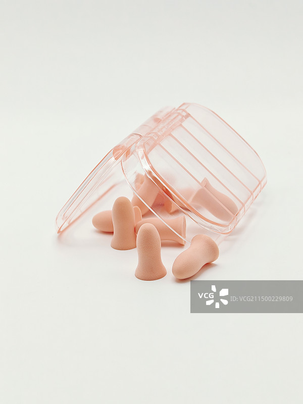 粉色，耳塞，静音耳塞，睡眠耳塞图片素材