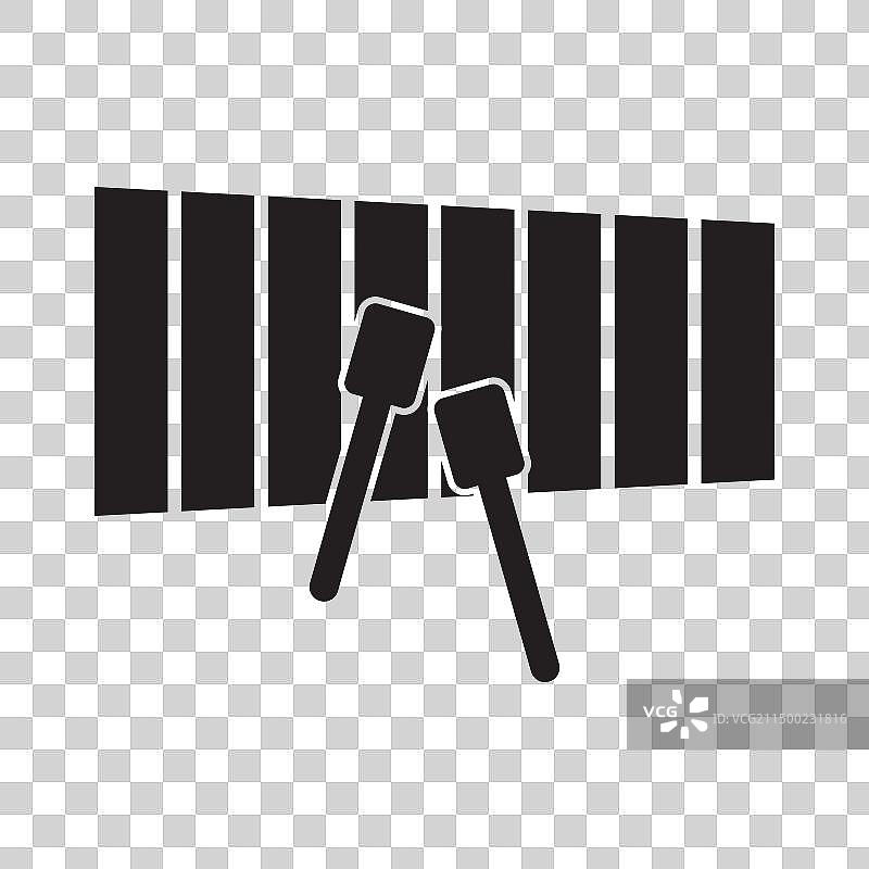 甘美兰乐器图标图片素材