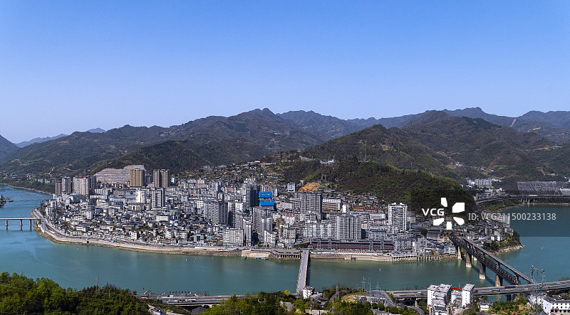 紫阳县城图片素材