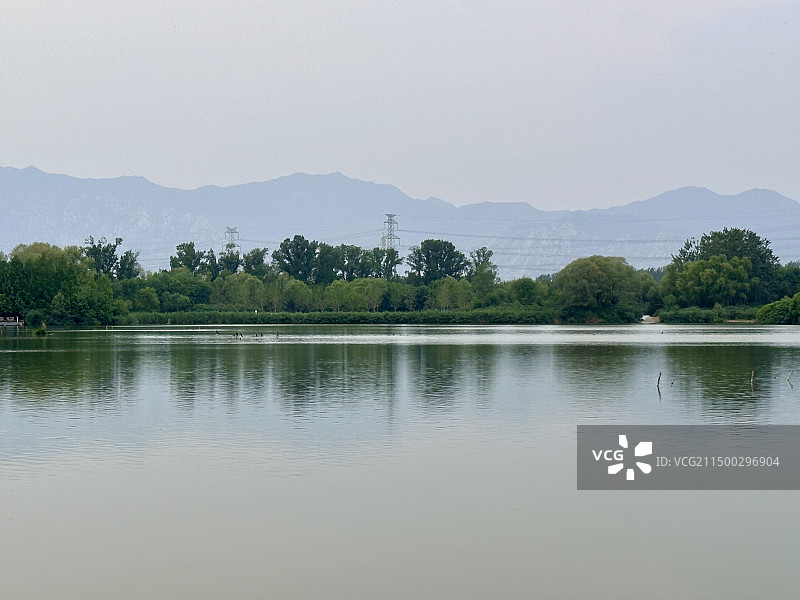 翠湖湿地公园江南色图片素材