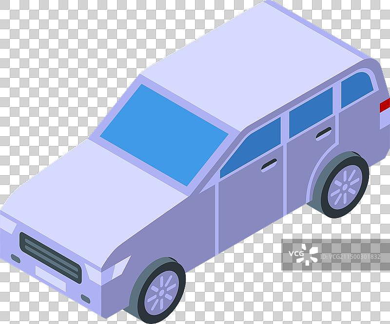 车辆交通2.5D图标图片素材