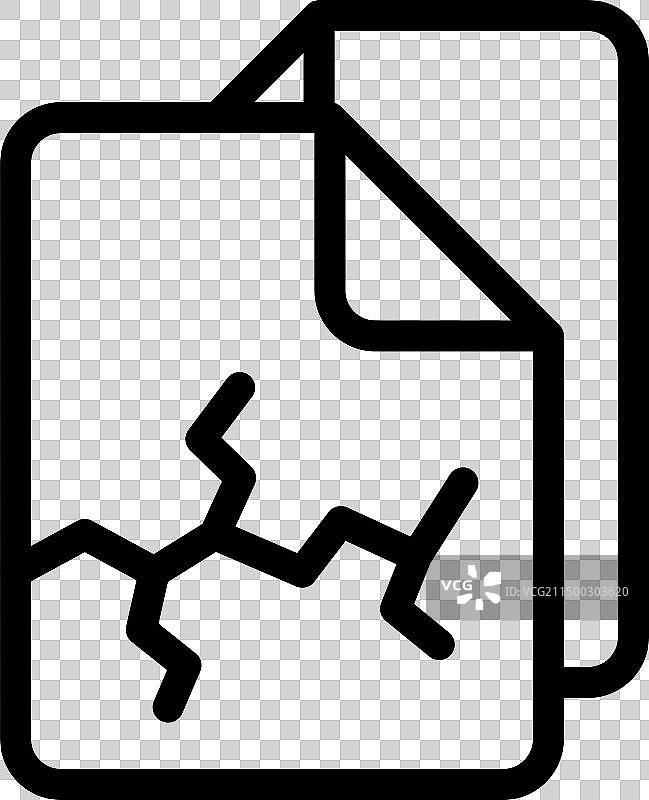 纸张回收图标图片素材