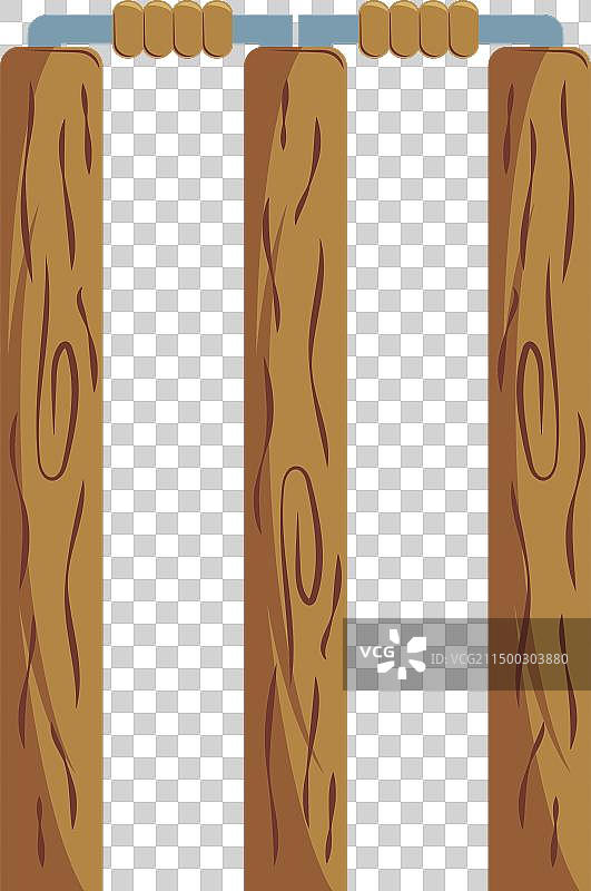 板球比赛设备图片素材