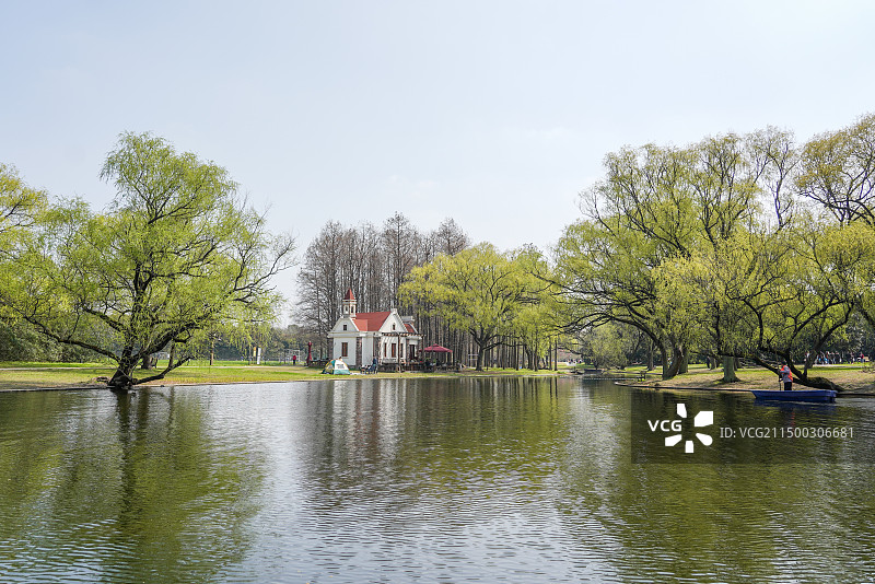 上海共青森林公园图片素材