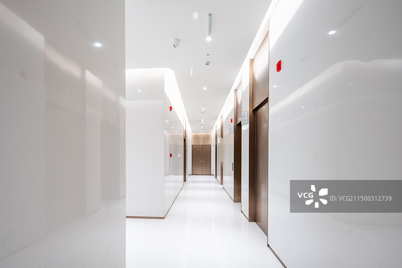 现代简约室内走廊通道图片素材