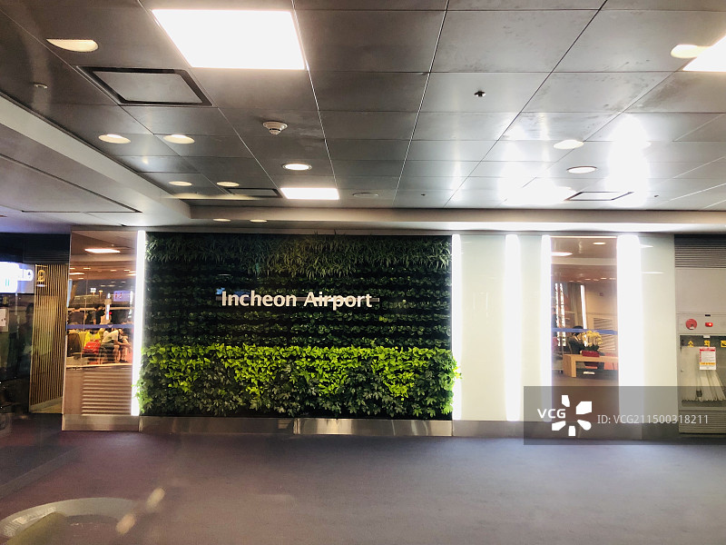 韩国首尔仁川机场图片素材