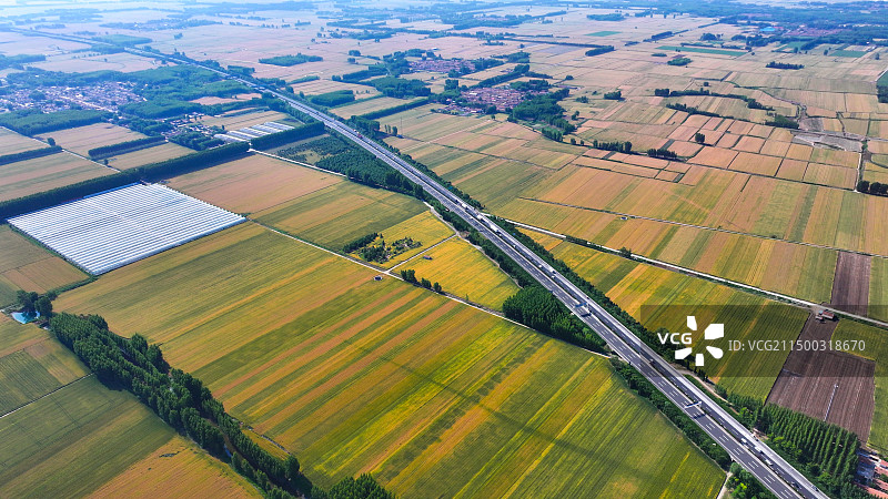 潍坊诸城青兰高速图片素材
