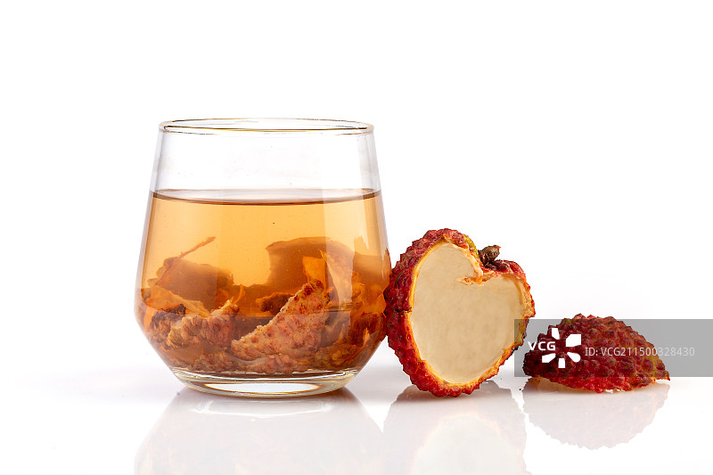 荔枝皮泡水图片素材