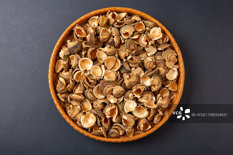 中药材美藤果果壳图片素材